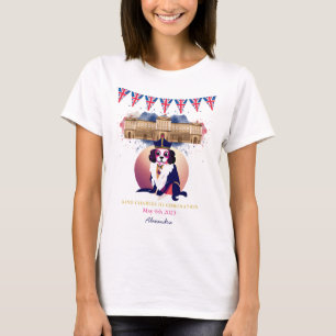 Royal Coronation Kung Charles Roligt Anpassningsba T Shirt