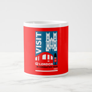 Royal Coronation Year 2023 London Jumbo Mugg