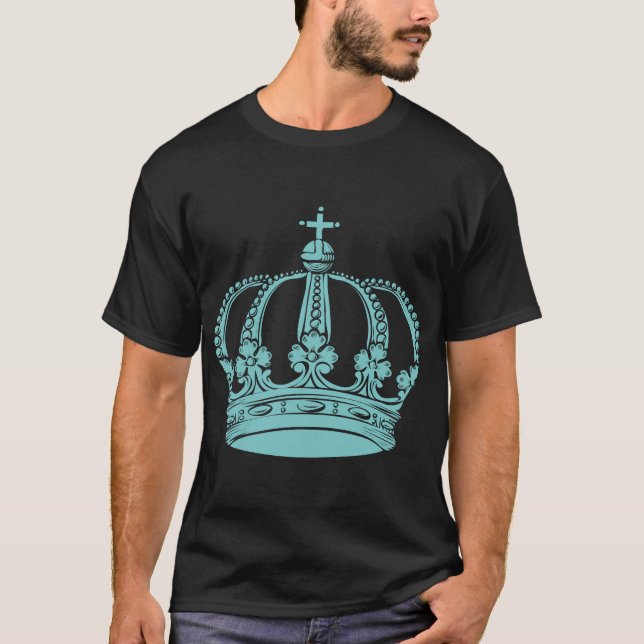 Royal Crown 02 - Ljusblå Grön Tee (Framsida)