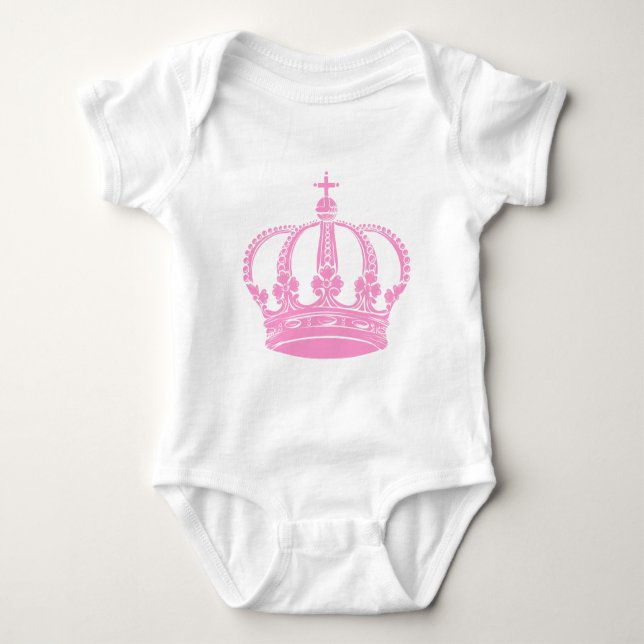 Royal Crown 02 - Rosa Tee Shirt (Framsida)