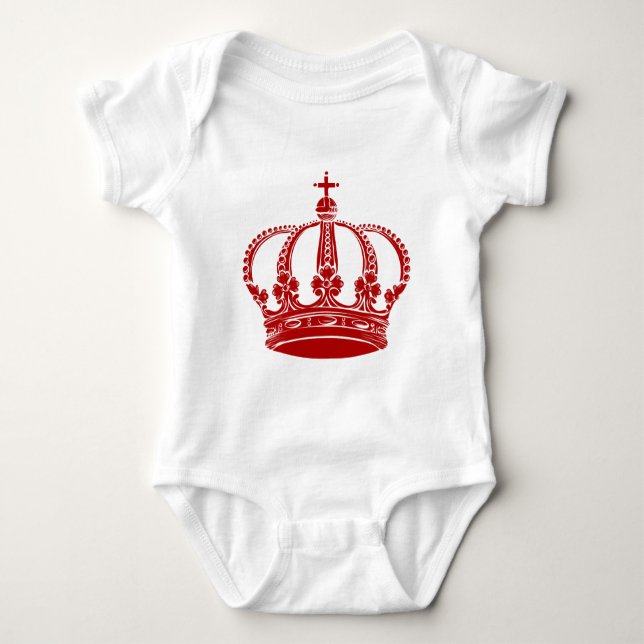 Royal Crown 02 - Rubinvördad Tee (Framsida)