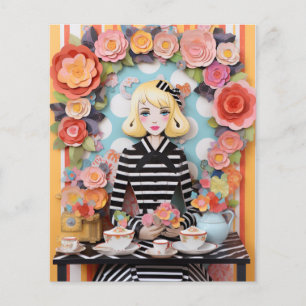 Royal Delight: Pappra dockor vid ritz