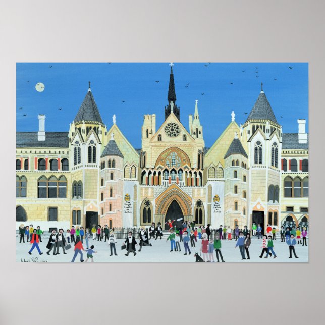 Royal Domstolen London 1994 Poster (Framsidan)