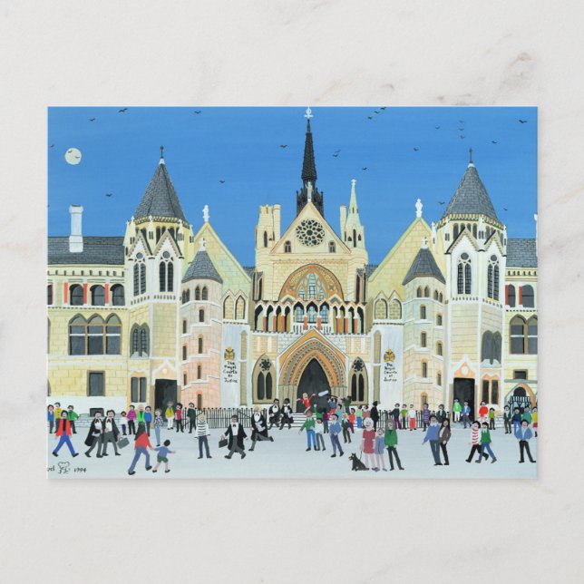 Royal Domstolen London 1994 Vykort (Framsida)