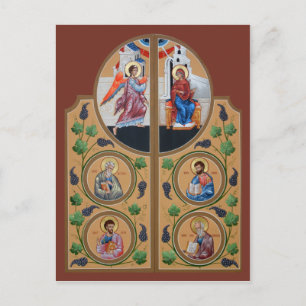 Royal Doors Prayer Card Vykort
