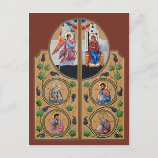Royal Doors Prayer Card Vykort