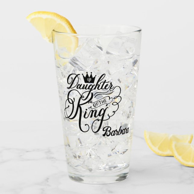 Royal Dotter till glaset Kung Glaskopp (Framsida Ice)