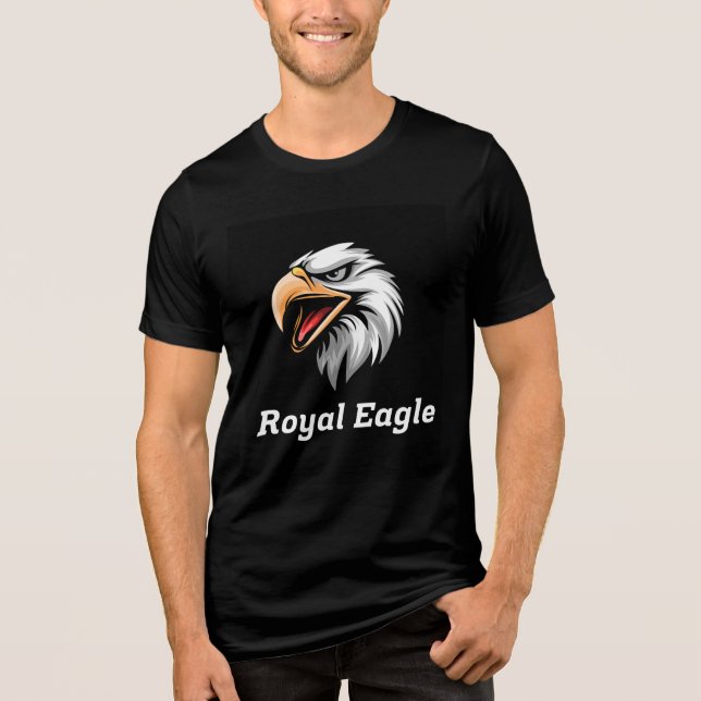 Royal Eagle Grafisk T-Shirt (Framsida)