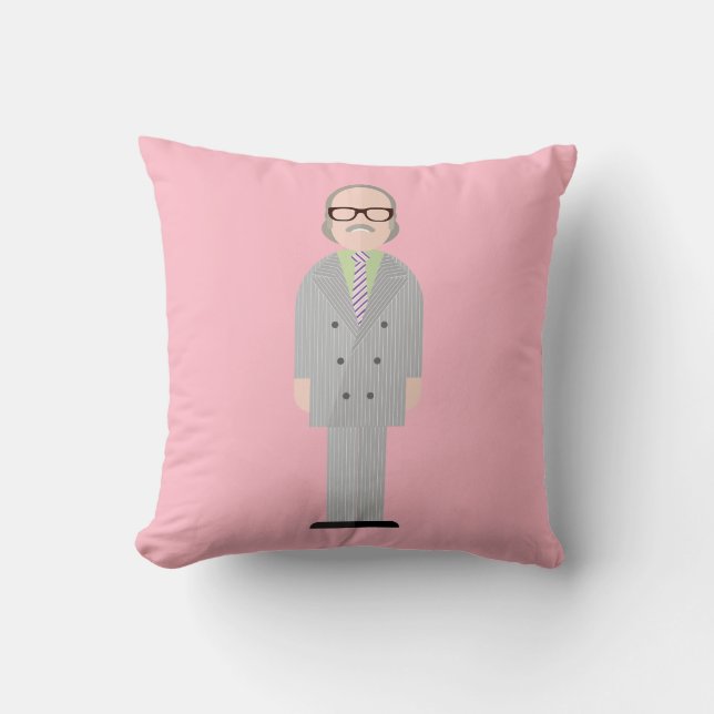 Royal - Eccentric Character Throw Pillow Kudde (Framsida)