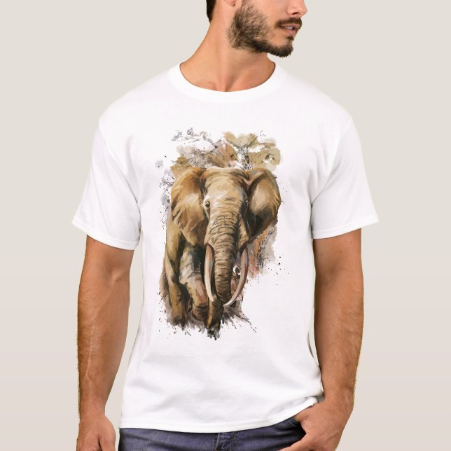 Royal Elefant Design av Animals House T Shirt (Framsida)