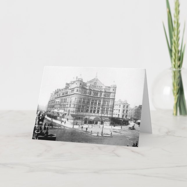 Royal English Opera House, 1891 Kort (Framsida)
