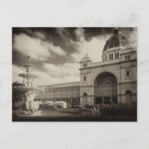 Royal Exhibition Byggnad, Melbourne, Australien Vykort