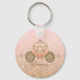 Royal Fairytale Princess Keychains - Coral Fantasy Nyckelring