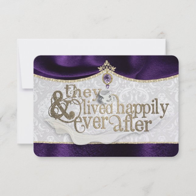 Royal Fairytale - tackkort Tack Kort (Framsida)