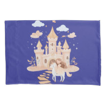 Royal Fantasy Art Tee - Princess & Unicorn Palace