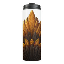 Royal Feather | Svart & Guld