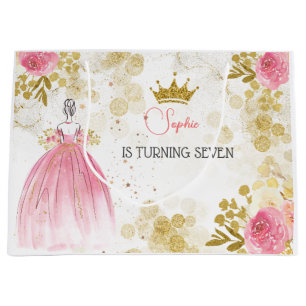 Royal firande rosa prinsessa födelsedag