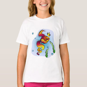 Royal Fish med Golden Krona T Shirt