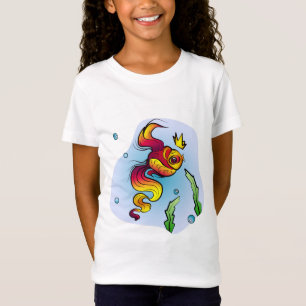 Royal Fish med Golden Krona T Shirt