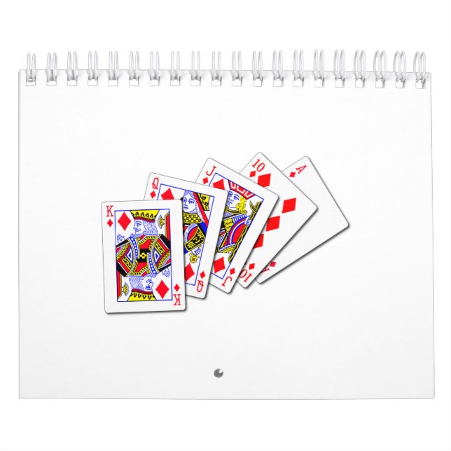 Royal Flush-diamanter Kalender (Omslag)