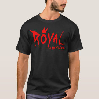 royal för röd logotyp & sångerska t shirt