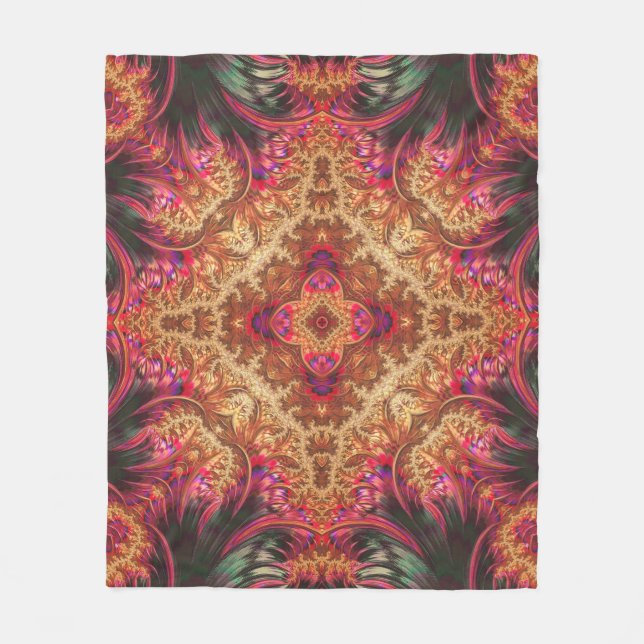 Royal Fractal |  Fleecefilt (Framsidan)