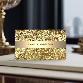 Royal Glitter Luxury Glamous QR-kod Visitkort
