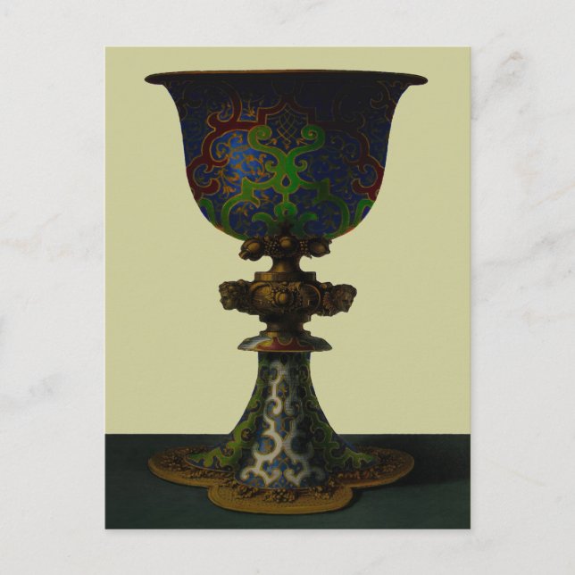 Royal Goblet ~ vykort/inbjudningar Inbjudan Vykort (Framsida)