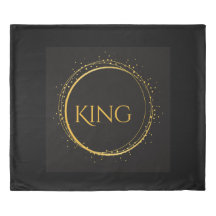 Royal Gold KING Circle Premium Black King Size Pas
