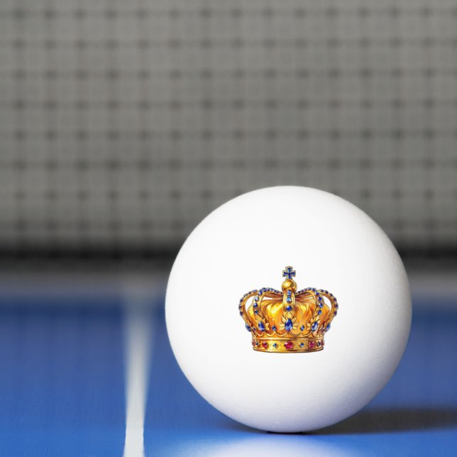 Royal golden crown pingisboll (Netto)