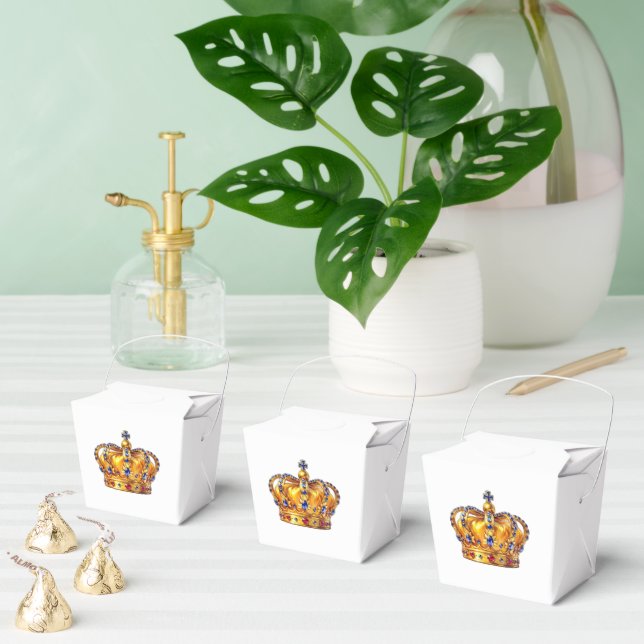 Royal golden crown presentaskar (Multipel)