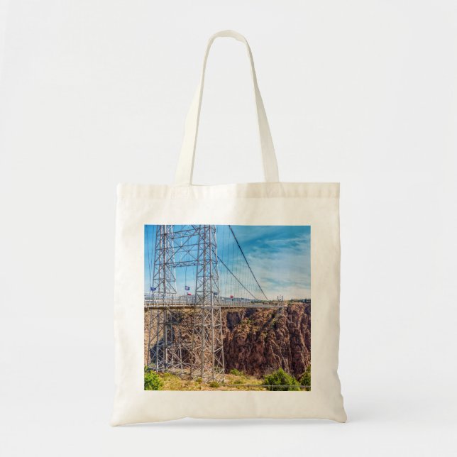 Royal Gorge Bridge Side View Bag Tygkasse (Framsidan)