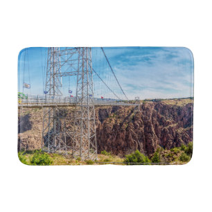 Royal Gorge Bridge Side View Bath Mat Badrumsmatta