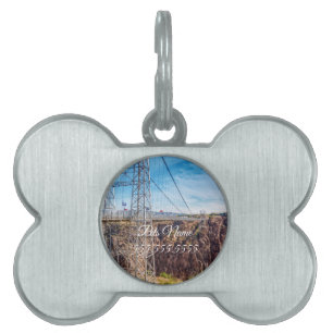 Royal Gorge Bridge Sidovy Pet Tag ID-bricka Husdjur