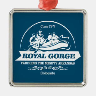 Royal Gorge (omarbetning 2) Julgransprydnad Metall