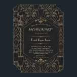 Royal Guld Black Underbar Gatsby 1920-talet Bachel Inbjudningar<br><div class="desc">Royal Guld Black Underbar Gatsby Bröllop-kort. Royal, romantiskt, Vintage-kort med en Underbar Gatsby art deco stil, en stor Hollywood från 1920, med faux guld-foil Fleur-de-lis-övertäckning, sönderdelning och gloriskt typsnitt, på en svart texturerad bakgrund. Använda Anpassa verktyg för att lägga till information. Om du vill ha mer information kan du besöka...</div>