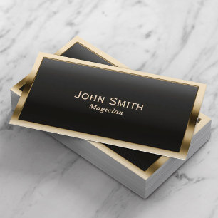 Royal Guld Gräns Magician Visitkort