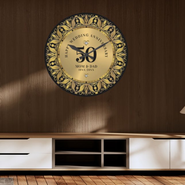 Royal Guld: Ornamental Ram Bröllop, årsdag 2 Stor Klocka (Skapare uppladdad)