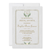 Royal Guld Vapensköld Greenery Blommigt Möhippa