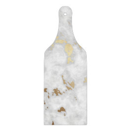 Royal Guld vit marble-design