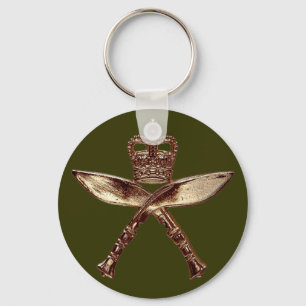 Royal Gurkha-insignia Nyckelring