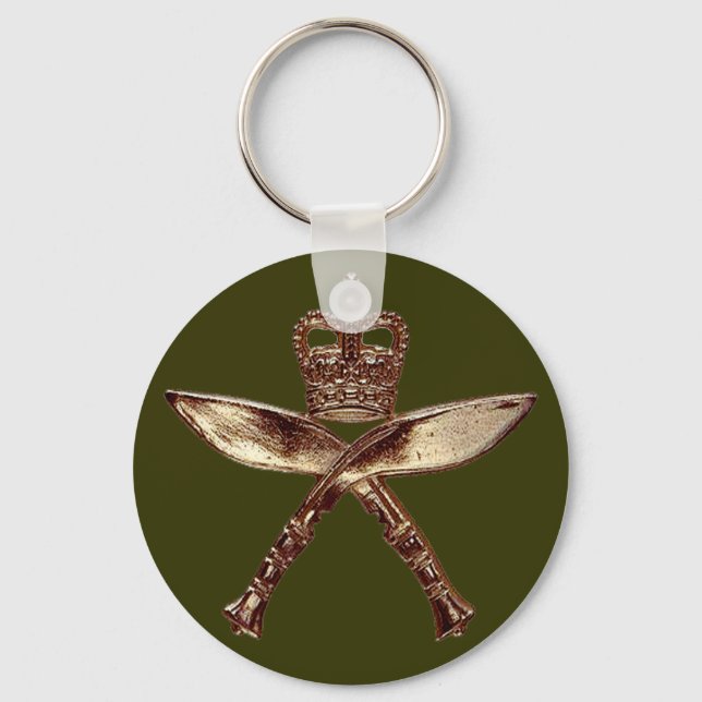 Royal Gurkha Insignia Nyckelring (Framsida)