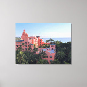 Royal Hawaiian Hotel Canvastryck