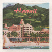 Royal Hawaiian Hotel Glasunderlägg