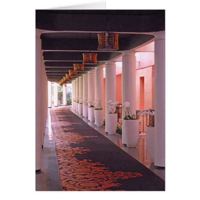 Royal Hawaiian Hotel Hälsningskort (Framsidan)