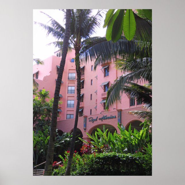 Royal Hawaiian Hotel Poster (Framsidan)