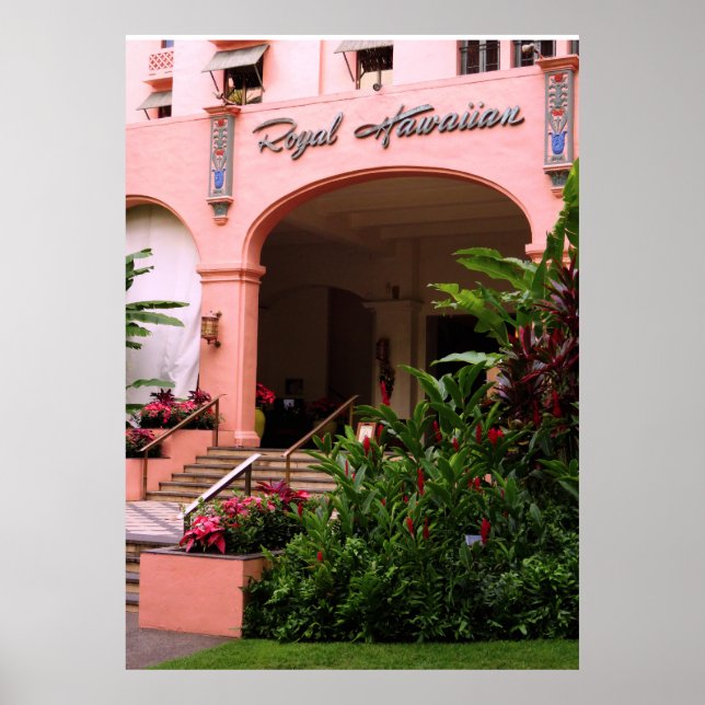 Royal Hawaiian Hotel Poster (Framsidan)