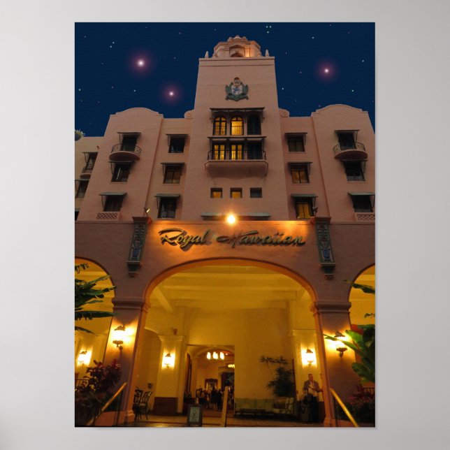 Royal Hawaiian Hotel Poster (Framsidan)