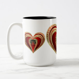 Royal Heart Två-Tonad Mugg
