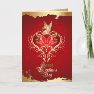 Royal Heart Valentine Helgkort